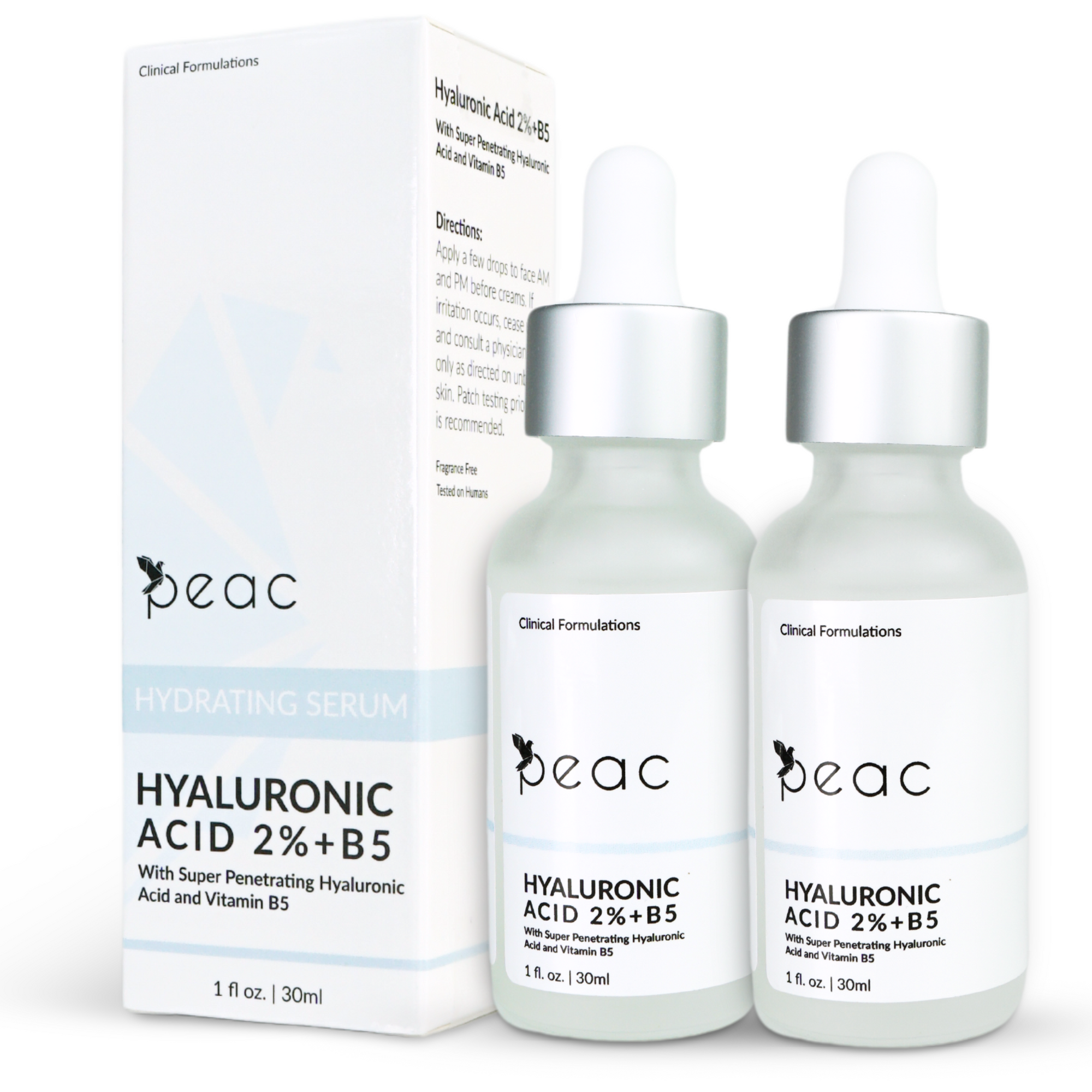 Peac Hyaluronic Acid 2% + B5 Serum — 2-Pack Add-On ($15)