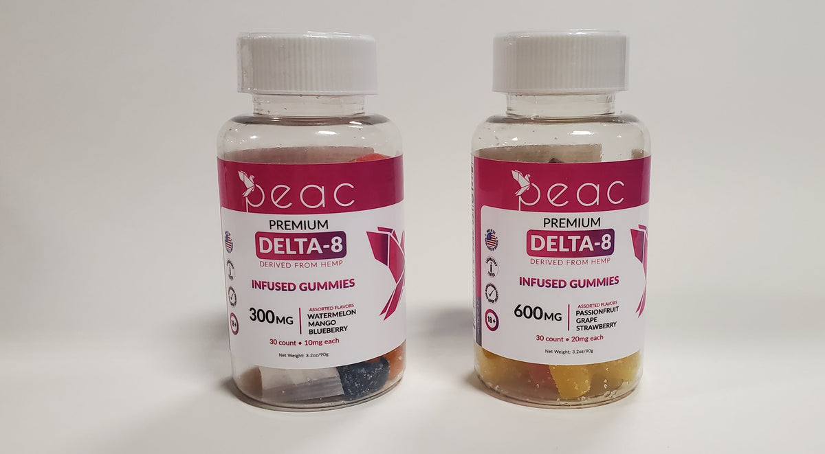 Wholesale Premium Delta 8 Infused Gummy Bundle - Peac Wellness
