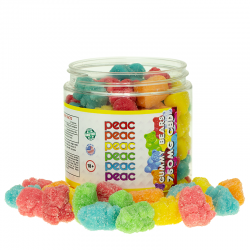 Wholesale CBD + MELATONIN MIXED FRUIT GUMMY BEARS - Peac Wellness