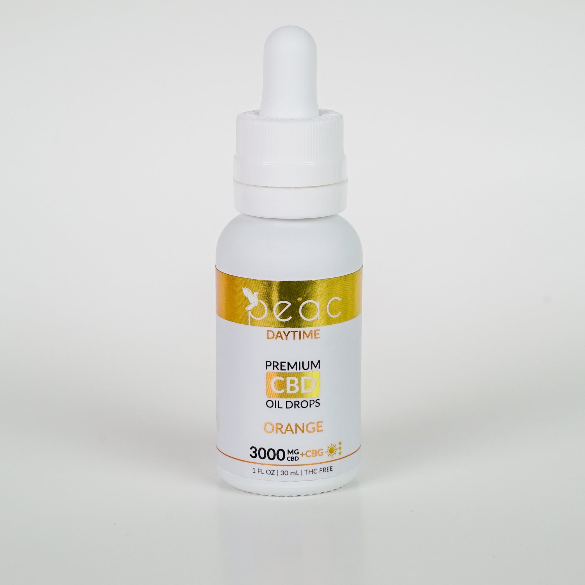 Wholesale Daytime Tincture - Orange - Peac Wellness