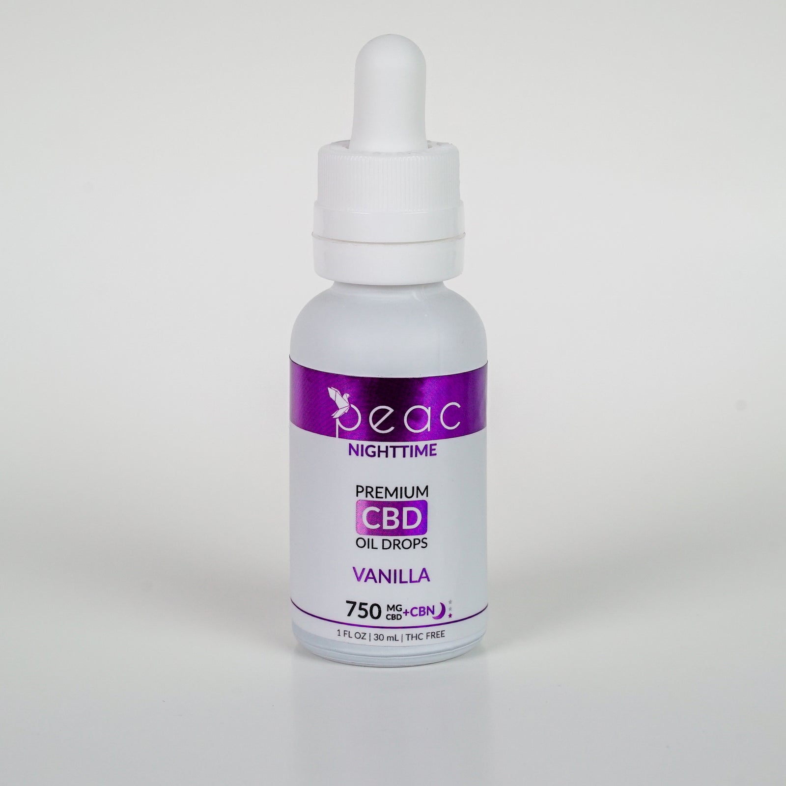 Wholesale Nighttime Tincture - Vanilla - Peac Wellness